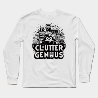 Clutter genius Long Sleeve T-Shirt